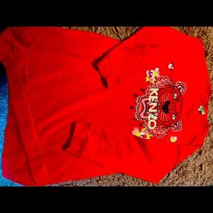 Kenzo brand sweater dress for girls size 14